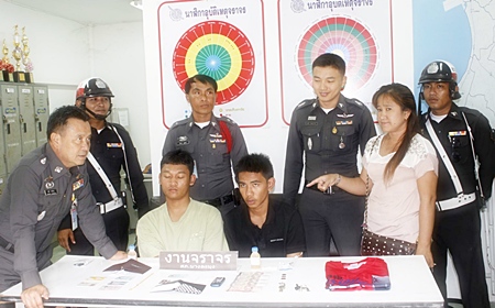 “Yes, those are the thieves that stole my necklace.”